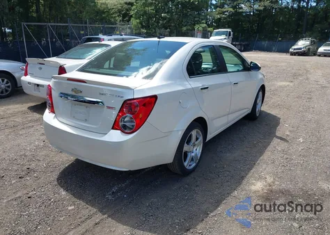 2013 Chevrolet Sonic Ltz Auto from USA, damaged, VIN 1G1JE5SB1D4253014